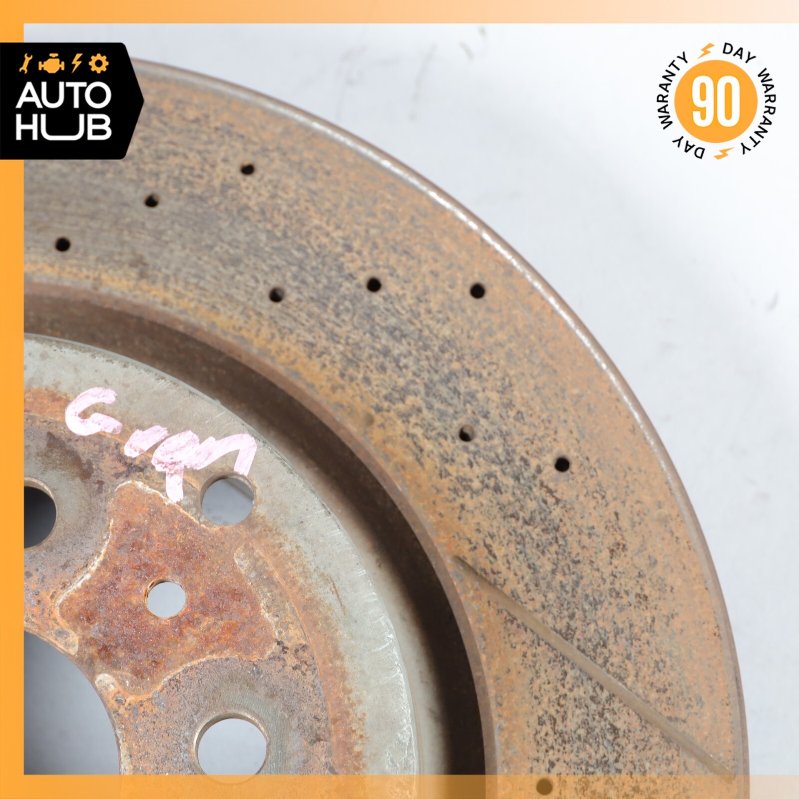 Maserati GranTurismo S M145 Rear Brake Rotors Disc Left & Right Set of 2 OEM 61k