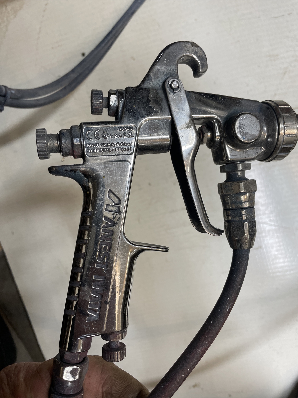 Anest Iwata Lph 200 And Pressure Pot eBay