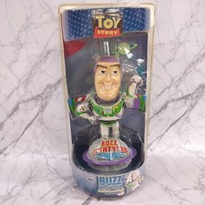 Modellino personaggio Disney Pixar Toy Story Buzz Lightyear Bobble Head bambo...