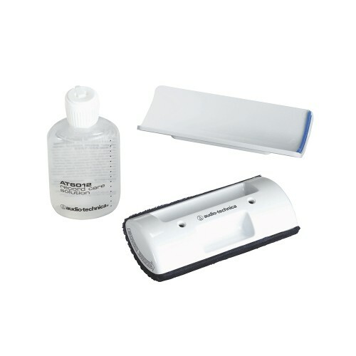 Audio-Technica AT6012 Record Care Kit, LP Vinyl Cleaner Brush and Fluid. DECO