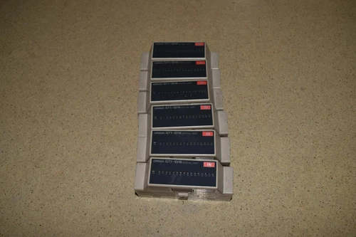 @@ OMRON GT1-ID16 DIGITAL UNIT INPUT UNIT - LOT OF 6