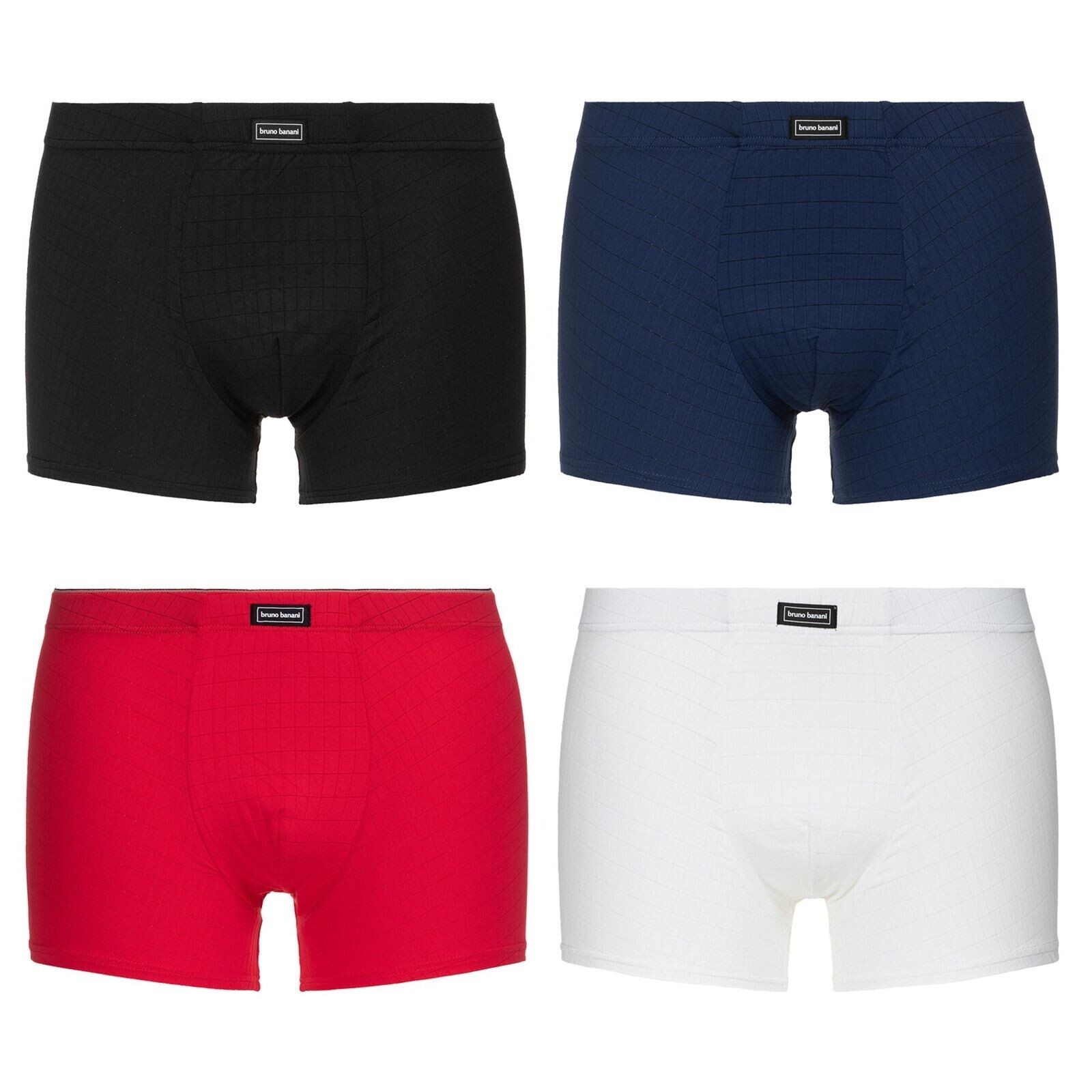 Bruno banani Calzoncillos Hombre, Paquete Económico - Short Cuadros Line 2.0