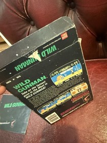 Wild Gunman Nintendo NES Instruction Manual / Booklet Only
