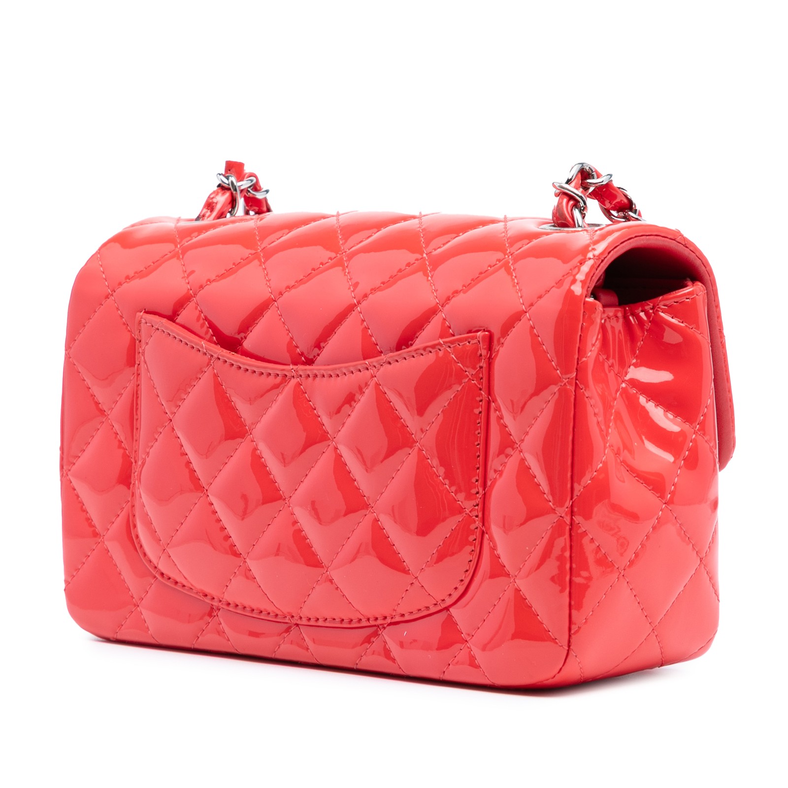 Authenticated Chanel Mini Rectangular Classic Pat… - image 2