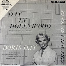 Doris Day I'll See You In My Dreams Tea For Two Columbia 45 RPM EP Vinyl
