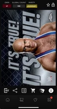 DIGITAL TOPPS WWE SLAM 25 Kurt Angle CHROME 25 LEGENDARY PERSONA Read