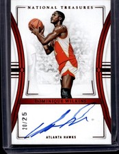 2023 National Treasures Dominique Wilkins Signatures Bronze #/25