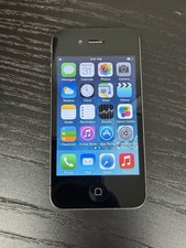 Apple iPhone 4 16GB Black A1332 AT T iOS 7.1.2 GRADE B FULLY FUNCTIONAL
