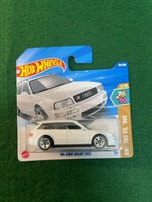 HOT WHEELS 1994 AUDI AVANT RS2 A4 ESTATE WHITE HW 70'S VS 90'S MINT ON CARD 115