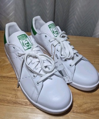 Adidas Stan Smith White Green M20324 Men's Size 8 Brand New Never Worn No Box