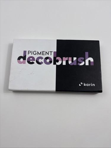 Karin Pigment DecoBrush 12 Pastel Colors Marker Set (Read Description)