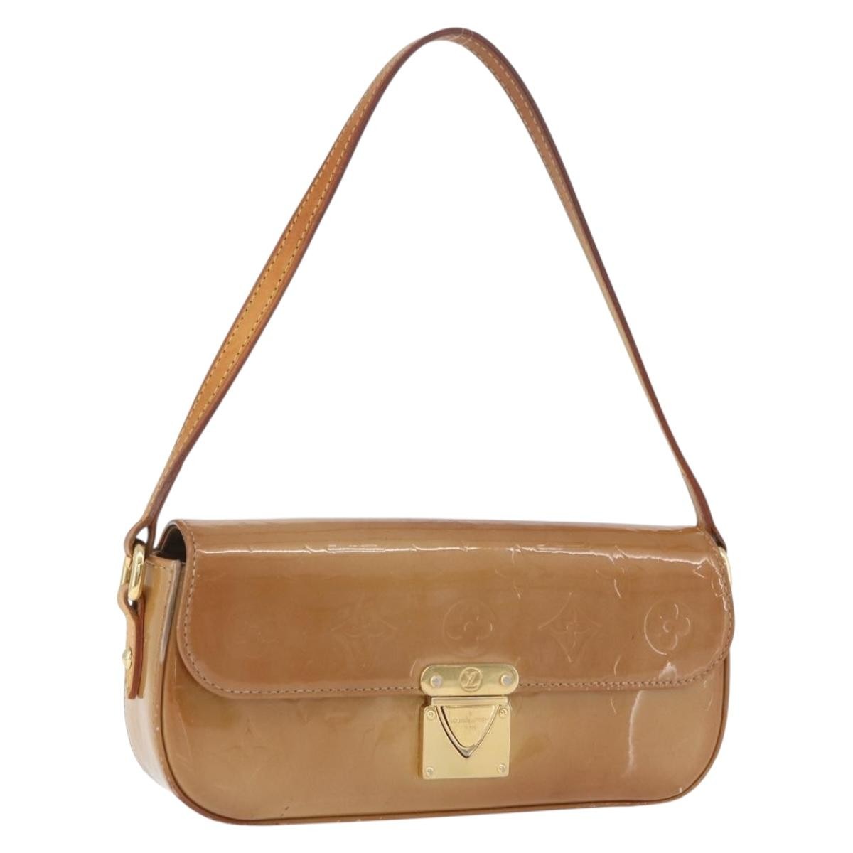 LOUIS VUITTON Monogram Vernis Malibu Street Bag Noisette M91506 LV