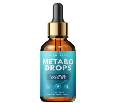 Metabo Liquid Drops Metabolism & Weight Fat Loss Support Formula (2 fl oz)