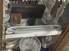 Godinger Shannon Crystal  Harmony Olive Tray ...