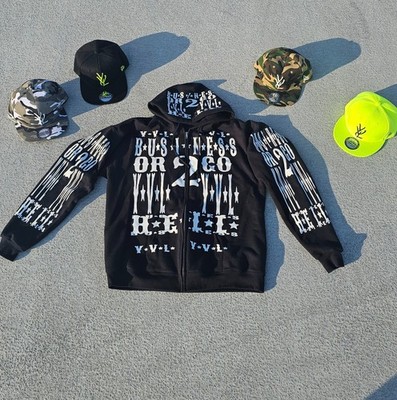 Playboi Carti YVL Opium Antagonist Zip-Up Hoodie | eBay