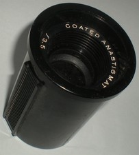 PROJECTOR LENS 4 INCH F/3.5 COATED ANASTIGMAT SLIDE