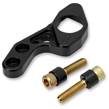 Joker Machine Black Left Ignition Switch Relocation Bracket - 09-072B