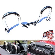 Stainless Chrome Roll Over Sport Bar For Mazda MX-5 Miata Roadster 1989-05 NA NB