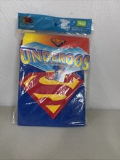 1999 Vintage Fruit Of The Loom DC Comics 47-61lbs Underoos 2pc Superman M 6