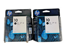 HP C4844A 10 Black 69ml Ink Cartridge Lot 2 DesignJet 500 800