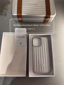 RIMOWA iPhone 14 Pro ケース シルバー Rimowa iPhone 14 Pro Case | eBay