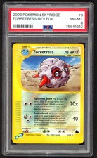 Pokemon Card PSA 8 Forretress 9/144 Skyridge Reverse Holo