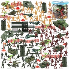 307 Piece Army Men Military Set, Military Battle Toy Set Play Figure Playsets...