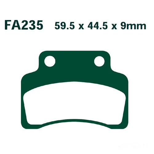 Bremsbelag BremsbeläGe EBC SFA235 Vorne FüR Generic Ideo 50 Bj. 2005-2013-image