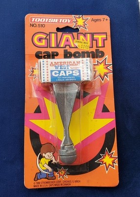 Vintage Tootsietoy Giant Cap Bomb no. 510 American West Caps 1980 | eBay