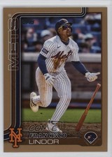 2025 Topps Series 1 Gold 975/2025 Francisco Lindor #350 1j1i