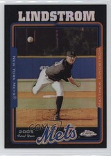 2005 Topps Chrome Black Refractor 94/225 Matt Lindstrom #215 0a2