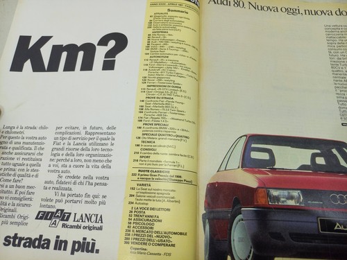 QUATTRORUOTE APRILE 1987 N.378 FERRARI TESTAROSSA PORSCHE 928 S4 FIAT REGATA ... - Foto 3 di 4