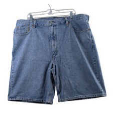 Levi's 550 Relaxed Fit Denim Shorts Mens 44 Blue Medium Wash Cotton Jean Shorts