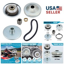 High-Performance Torque Converter Clutch  203589 Go Kart Belt, 3/4" Bore