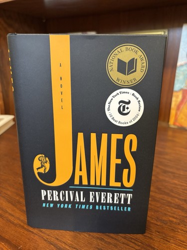 James. Percival Everett. Doubleday 2024 Hardcover Fine Unread