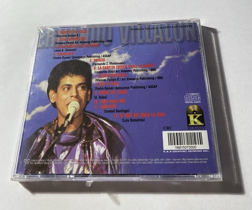 Fernando Villalona Bolerismo Cd New Sealed Free Fast Shipping. - Picture 4 of 5