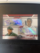 2007 Topps Co-Signers - Co-Signers Autographs Brian Stokes, Shawn Riggans #CS-SR