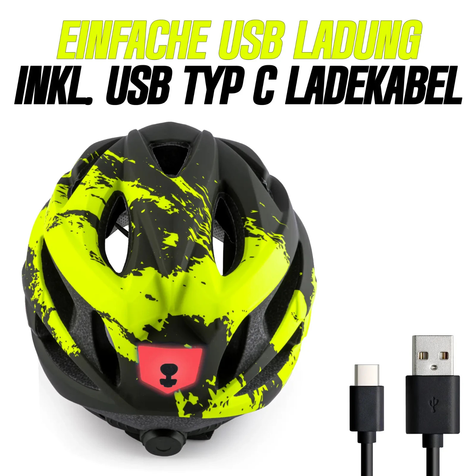 Casco bici con visiera donna e uomo bici corsa casco mountain bike enduro H085 BMX foto 3