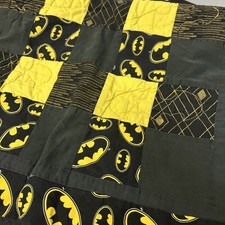 Batman Crib Quilt 25x34
