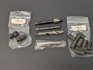 Kent Moore Time Sert M12x1.75 Thread Repair Set 16.2mm & 24mm Inserts J-42385