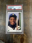 1989 Upper Deck - Star Rookie Ken Griffey Jr #1 (RC) PSA 8