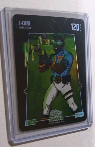 Bo Jackson Battle Arena J-Cam GLOW BATTLEFOIL BF-89 Junior Caminero