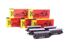 5 tlg. Set PIKO 5/4135 Einheits-Nebenbahnwagen DR Personenwagen Spur N