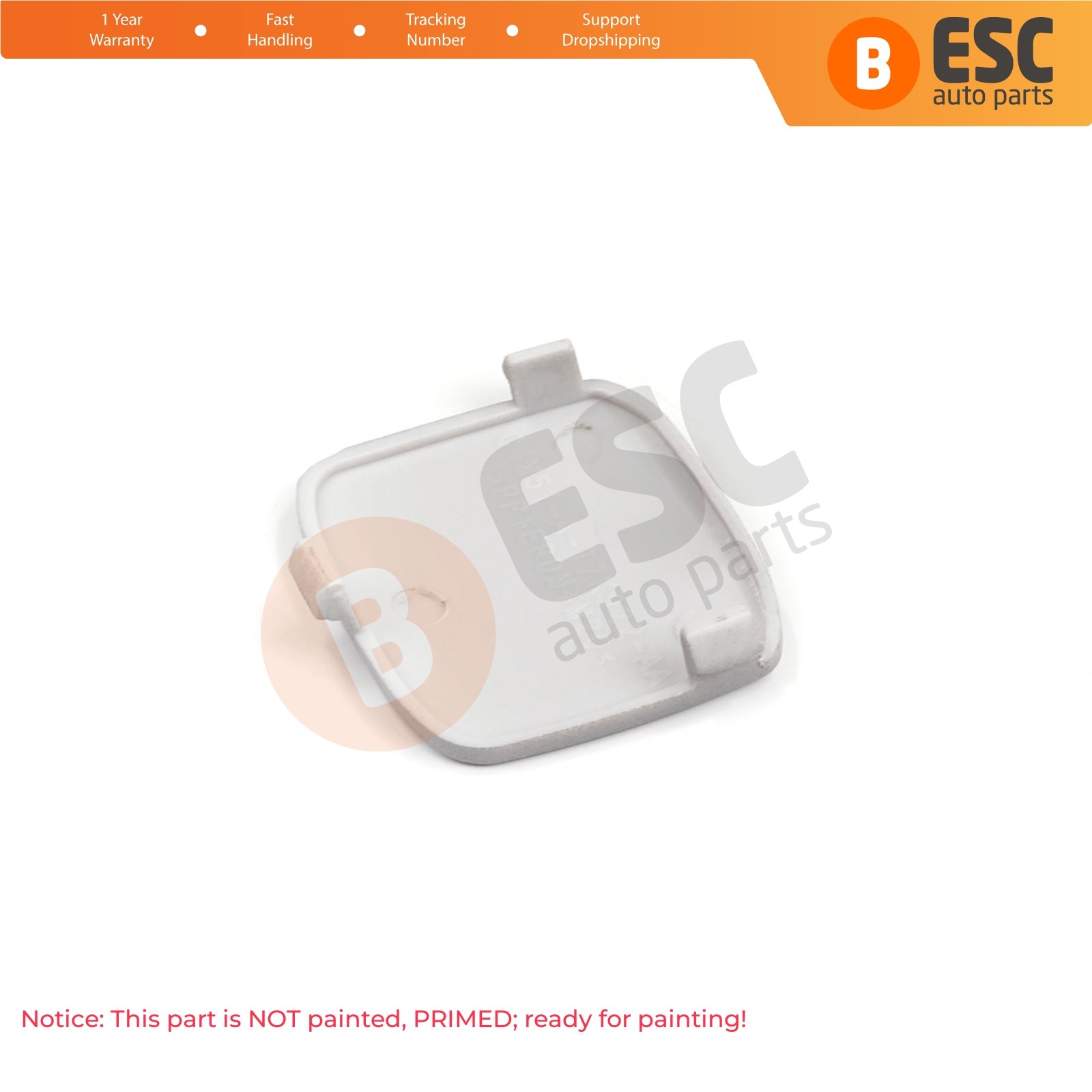 ESC ESP725 Rear Bumper Tow Bar Eye Cover 4M51A17K922AA for Ford Focus HB 05 08