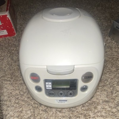 Zojirushi NS-WPC10 Electric Rice Cooker White, Model NS-WPC10, MPN NS-WPC10