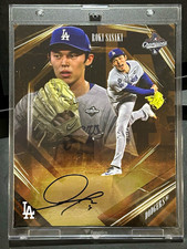Fanatics Emanate 2026 Roki Sasaki UWCS-ROSA Hard Signed Auto 47/50 Dodgers