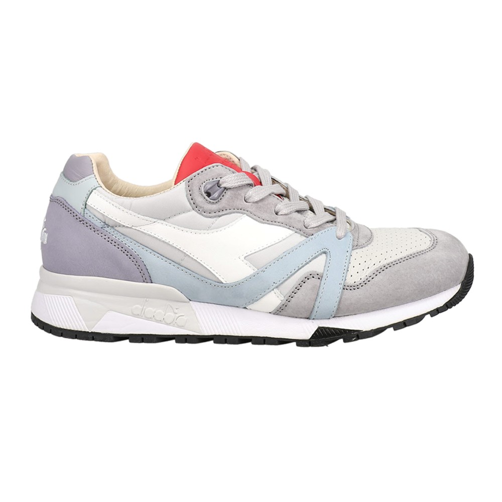 diadora N9000 Italia Lace Up  Mens Grey Sneakers Casual Shoes 172782-75040