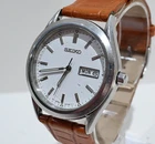Vintage Seiko 7N43-9048 Men's 37mm Watch Quartz New Battery