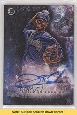 2016 Bowman Inception Prospect Auto Touki Toussaint #PA-TT Auto READ 2a9