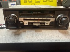 Vintage Blaupunkt Cr-4075 Amfm Cassette Stereo Radio Porsche Bmw Powers Up Vintage Blaupunkt Cr-4075 Amfm Cassette Stereo Radio Porsche Bmw Powers Up